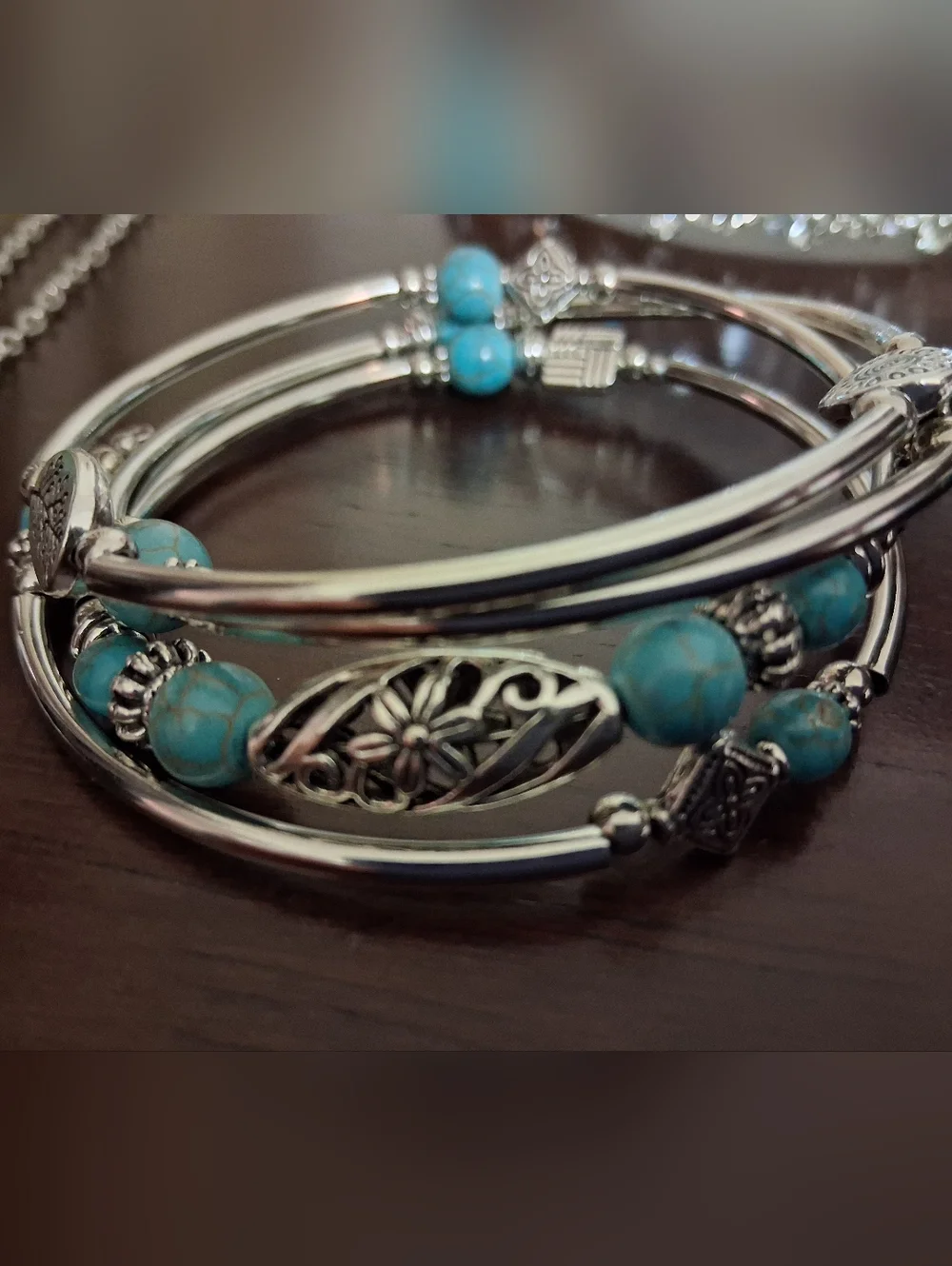 Jewelry Bundle - 2 Bracelets, Necklace and Headband - Picture 5 of 5